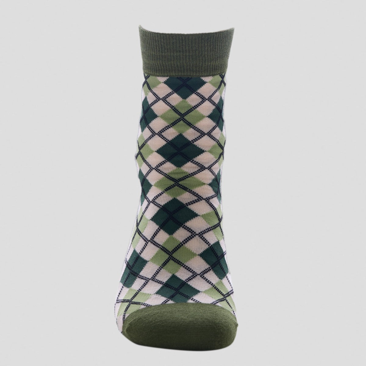 Happy Socks - Classic Argyle Crew Socks – Green Heritage