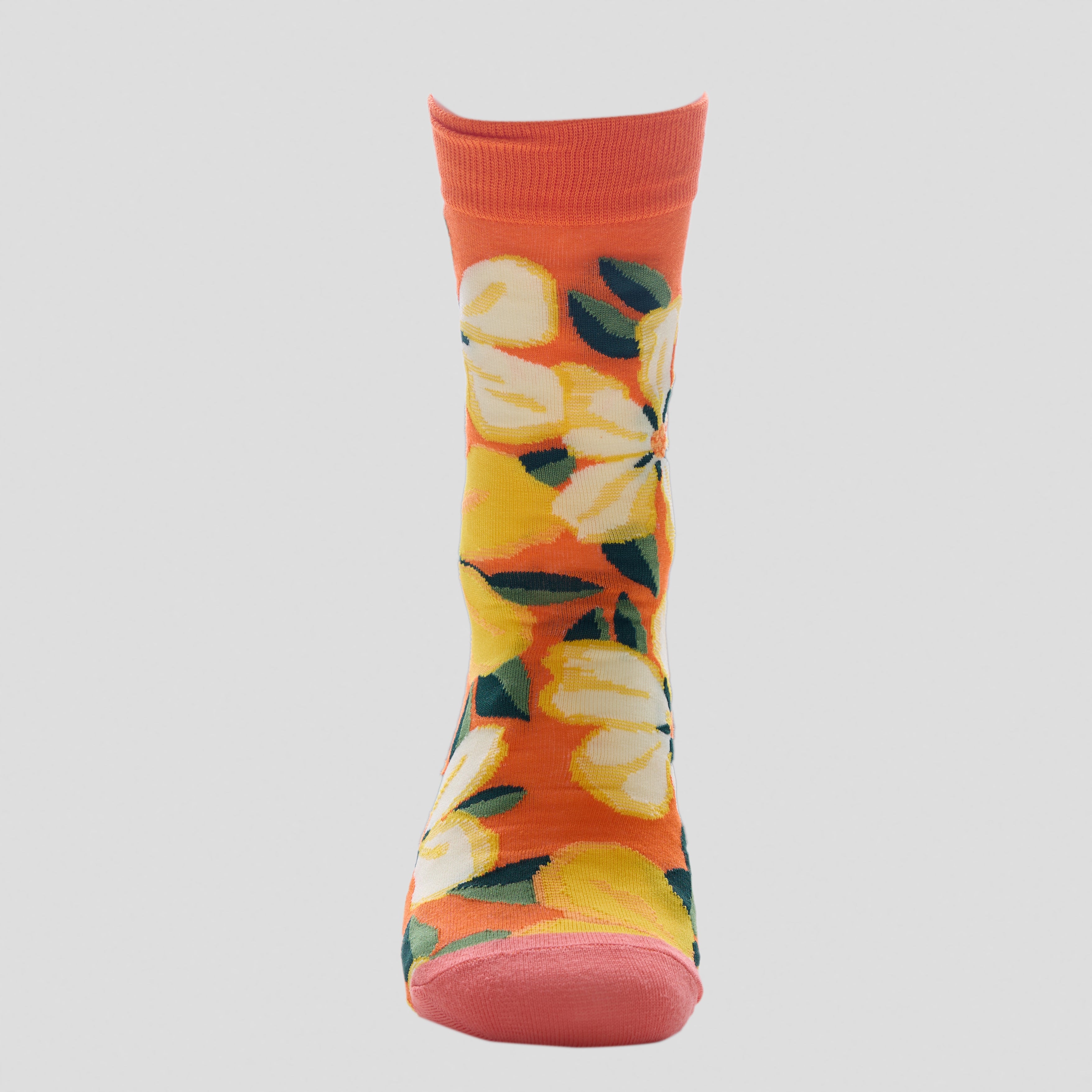 Bright Floral Cotton Socks – Soft & Colourful