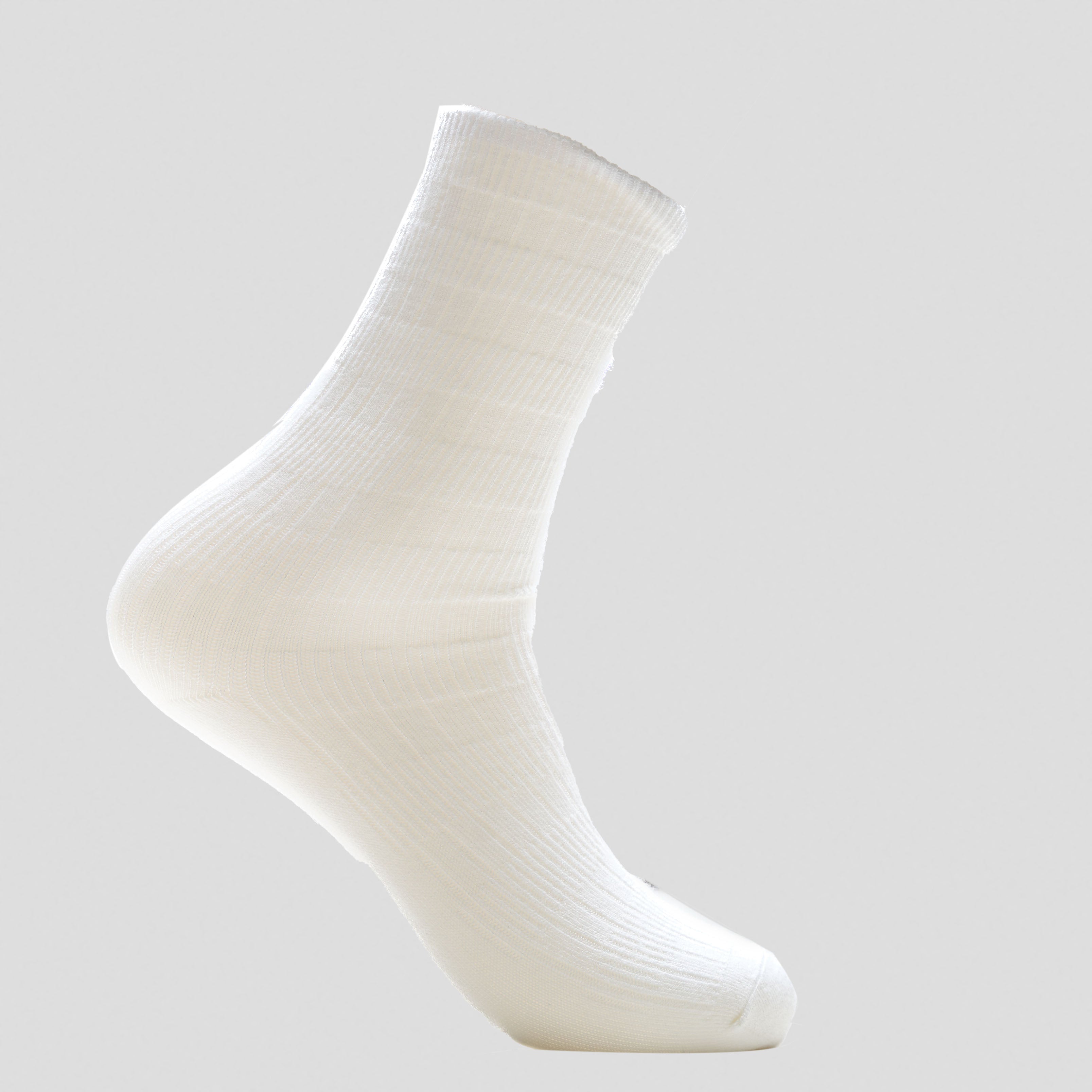 Cashmere Ribbed Crew Socks