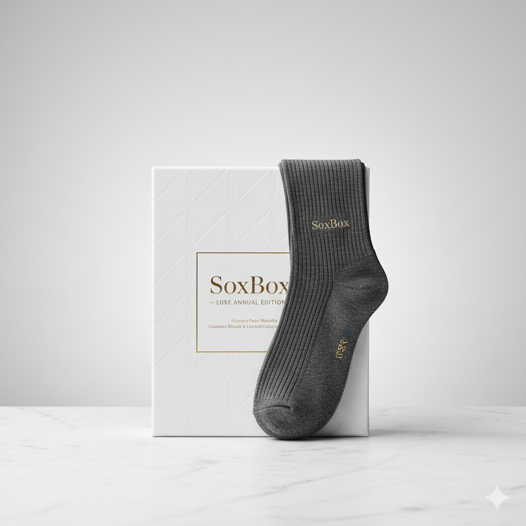 Luxe Membership Edition: 5 premium pairs every month. Cashmere, limited editions, and collector drops. For luxury lovers & gifters.